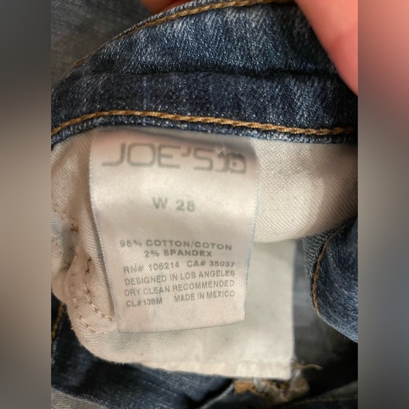 Joes Jeans Raw Hem Crop - 28 - Picture 4 of 4